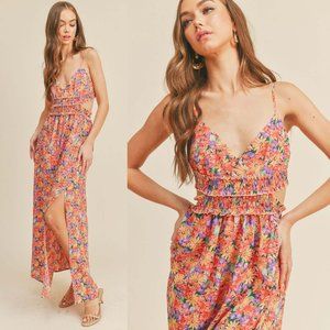 Jayla Woven Floral Dress